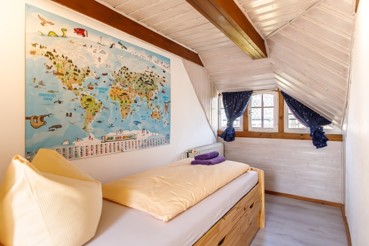 kleines Schlafzimmer für bis zu 2 Kinder