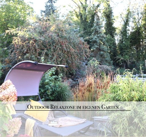 Liegefläche auf der Aussenterrasse