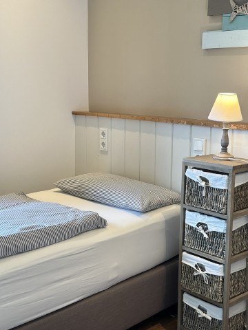 Schlafzimmer 2 mit Boxspringbetten