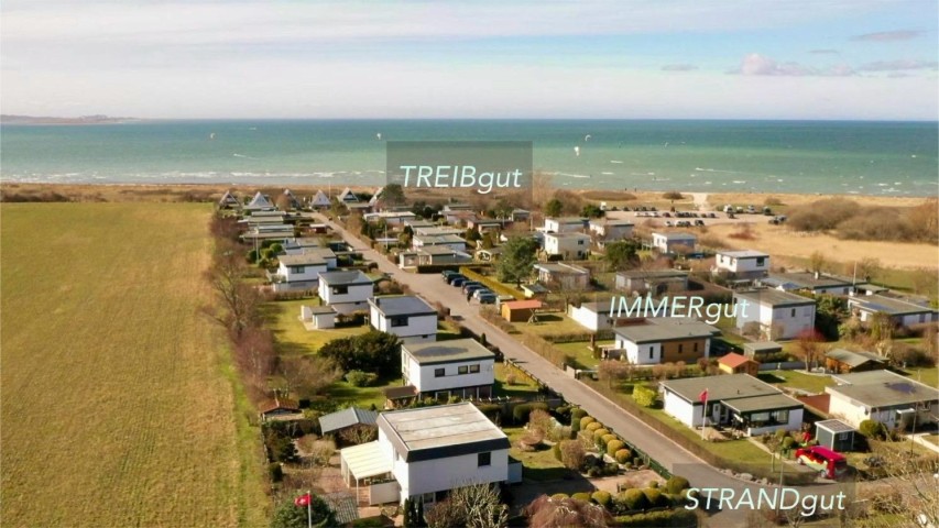 unsere 3 Strandhäuser im Blick 