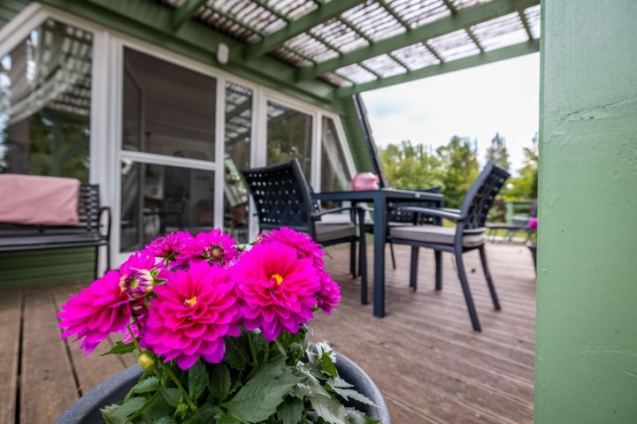 Überdachte Terrasse