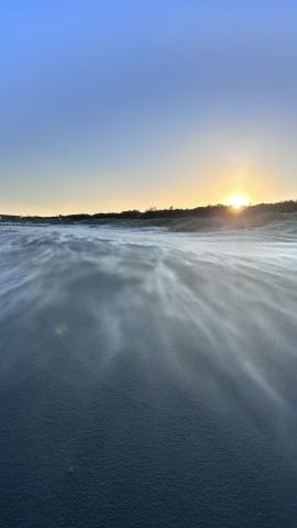 Morgenlicht, Wind im Gesicht, Meer im Blick