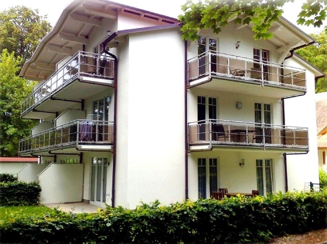 Unser Haus mit der Ferienwohnung Freibeuter in Sellin