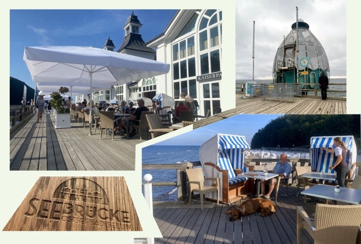 auf der Seebrücke von Sellin auf Rügen