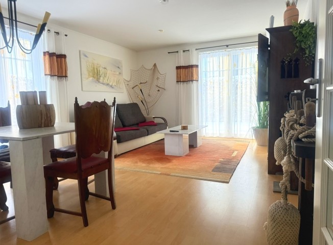 Wohnzimmer der Ferienwohnung Freibeuter in Sellin auf Rügen