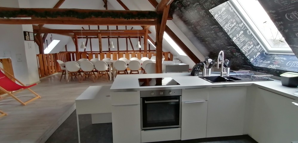 FreiRaum Küche und Sitzplatz