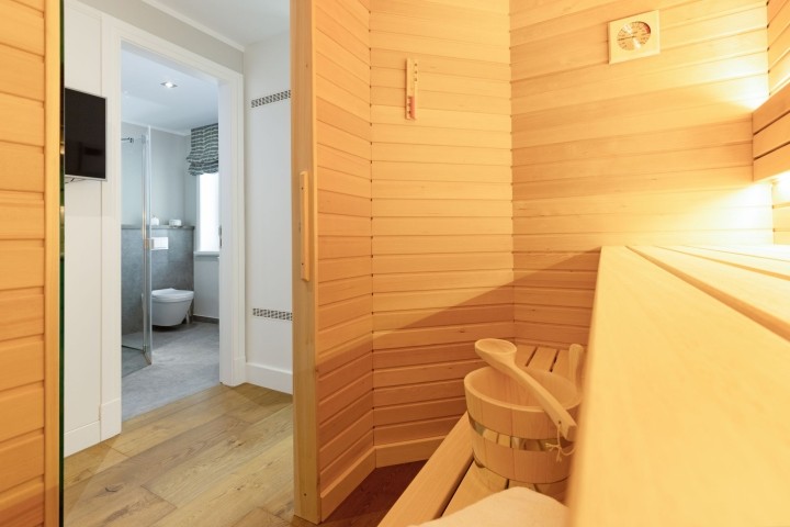 Sauna im Souterrain