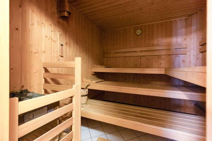 Gemeinschaftssauna im Keller