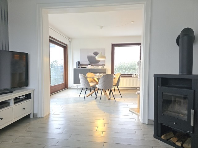 Kaminofen im Wohnbereich