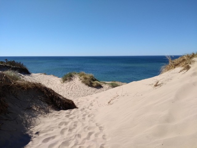Der Strand beim Feriendorf II