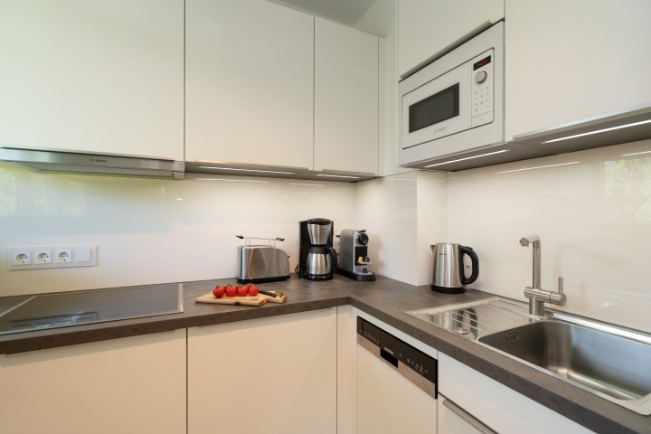 Neue hochmoderne Küche