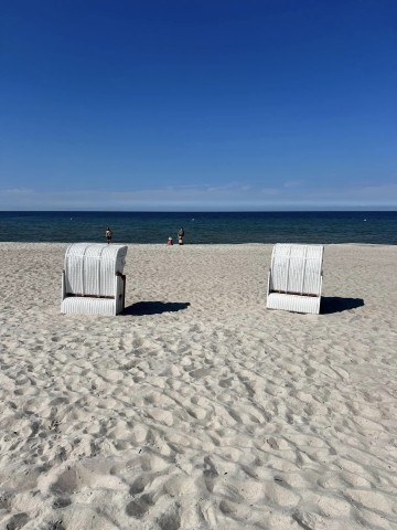 Unsere Strandkörbe am Hundestrand Sehlendorf