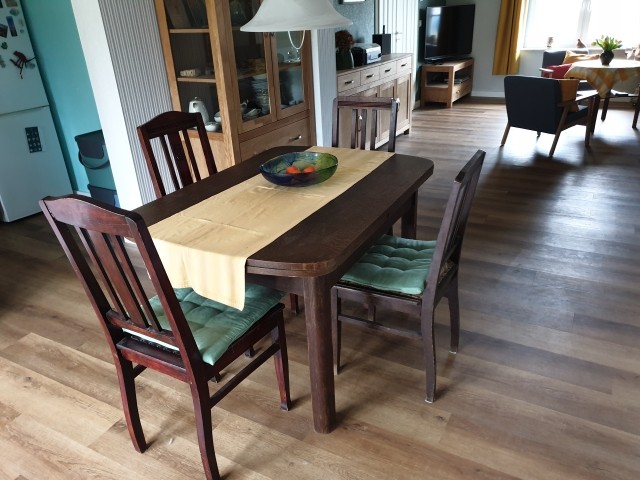 Der Ess- und Spielebereich