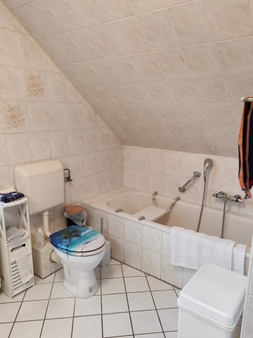 Bad/WC  auf der 1. Etage