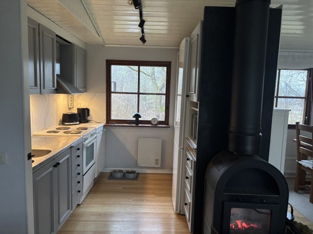 Küche und Essbereich