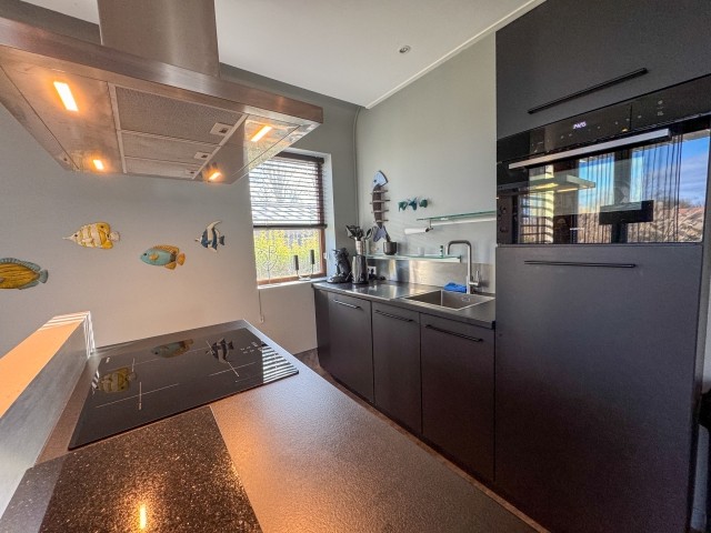 Die Küche lädt zu langen Kochabenden ein