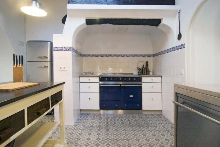 Kochbereich Küche innen