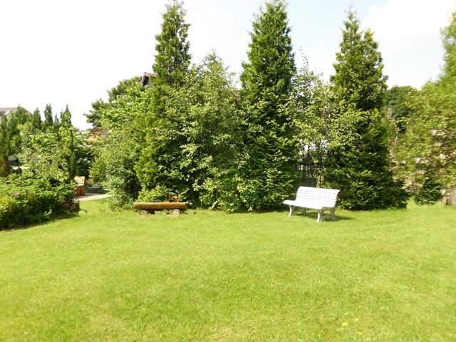 Garten und Hundeauslauf