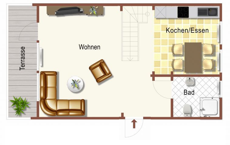Grundriss Erdgeschoss