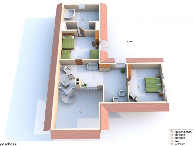 Grundriss Dachgeschoss