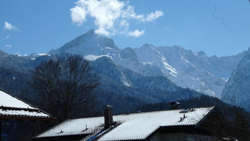 Blick zur Alpspitze