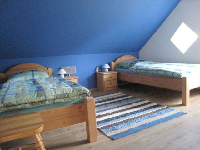 Schlafzimmer mit Einzelbetten