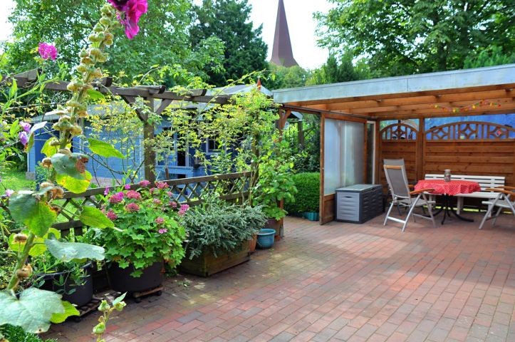 Überdachte Terrasse
