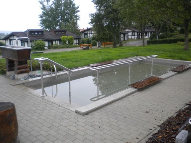 Das Kneipp Tretbecken