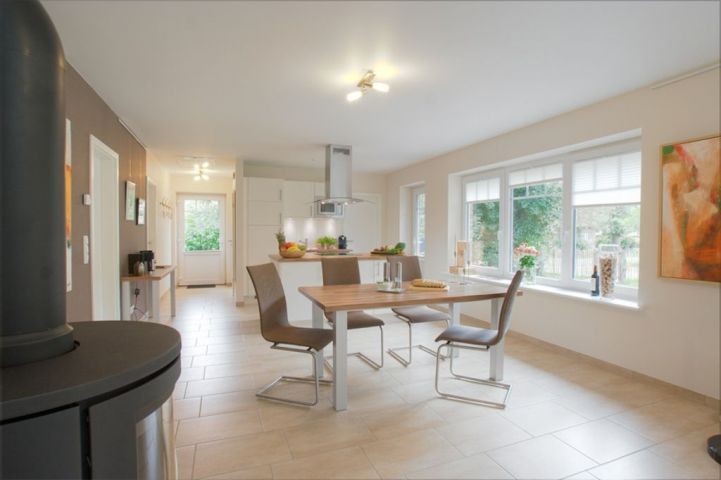 Ferienhaus Küche und Essbereich 