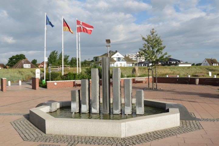 Springbrunnen vor der Seebrücke