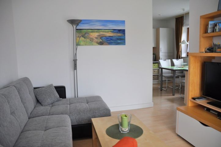 Wohnzimmer mit Blick zur Küche