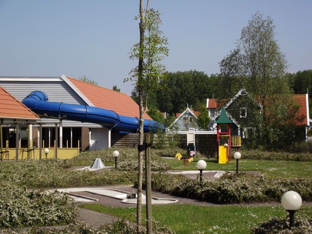 Minigolf im Park