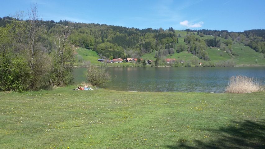 Alpsee 20 Fahrminuten entfernt