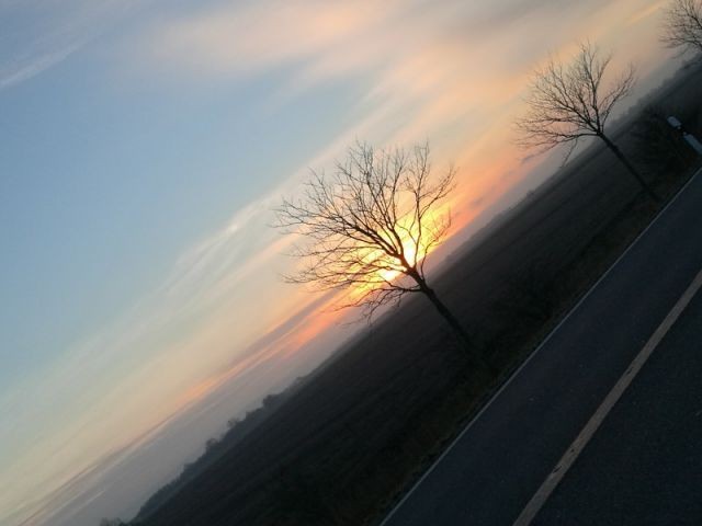 einer unserer traumhaften Sonnenuntergänge