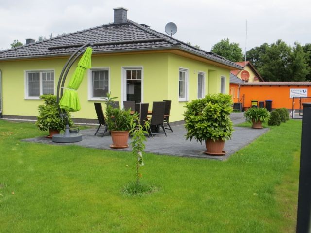 Blick auf die Terrasse