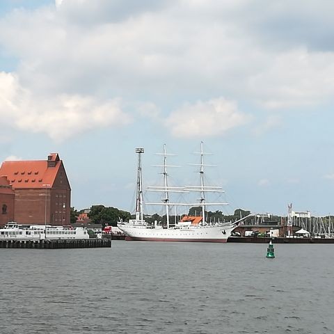Gorch Fock in Stralsund
