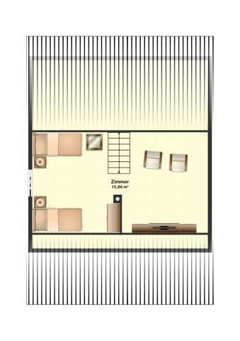 Grundriss Spitzboden