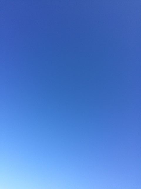 blauer Himmel im Dithmarschen