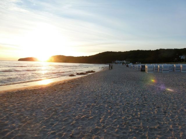 Eine Wohltat für Auge und Seele - der Strand von den Villen