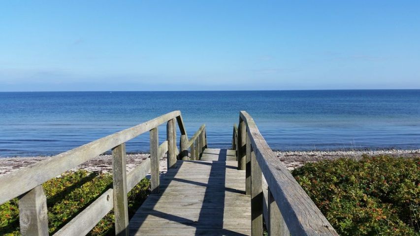 am Strand