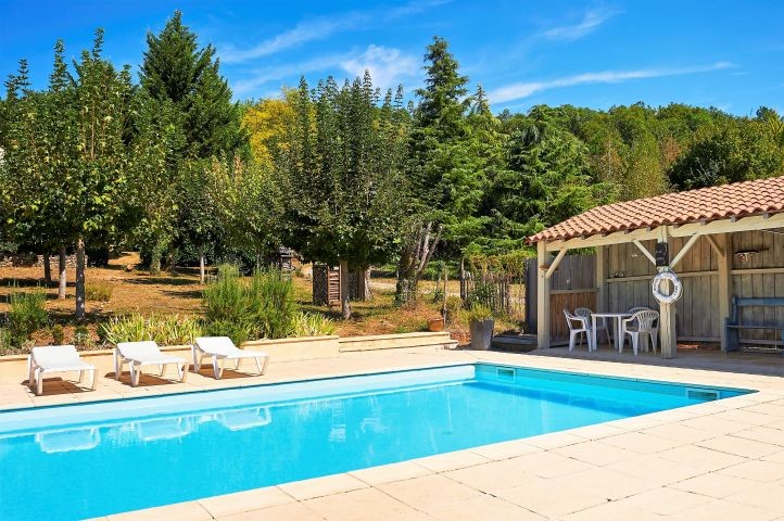 Pool im Garten