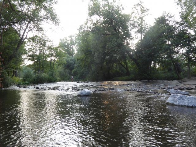 An der Bode 6km von uns entfernt ©A. Zahn