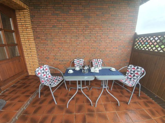 Überdachte Terrasse