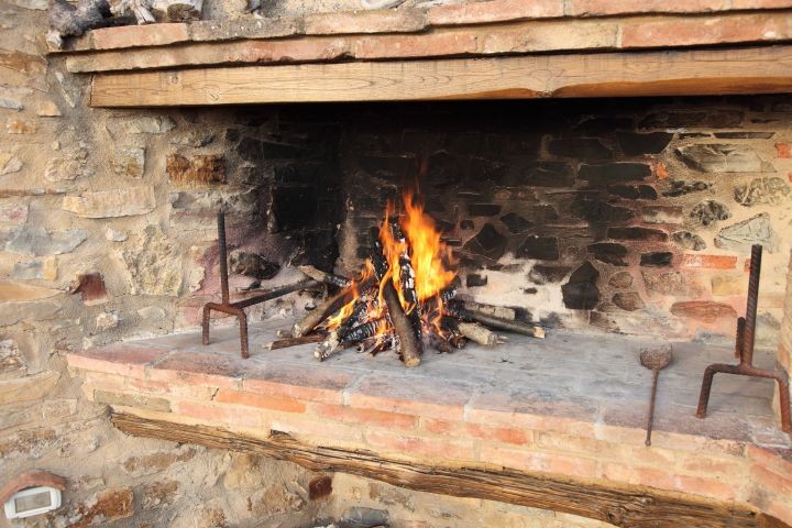Grill-Ecke auf der Dachterrasse