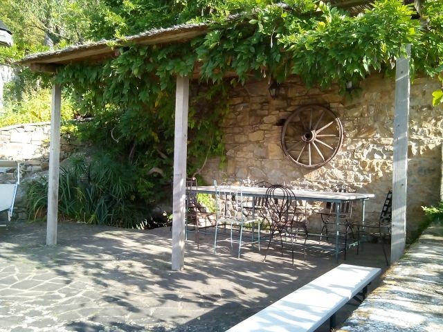 Terrasse im Garten