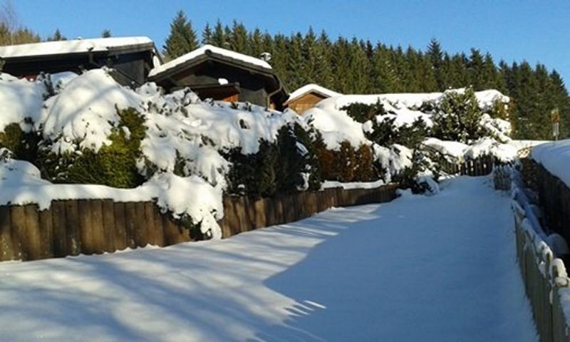 Garten im Winter