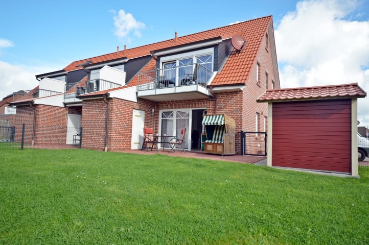 Zentrumsnahe EGWohnung direkt in Norddeich mit kleinem Garten