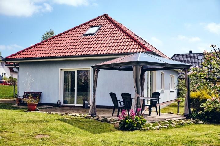 Ferienhaus Sonnengarten Zaun, Garten, Rügen