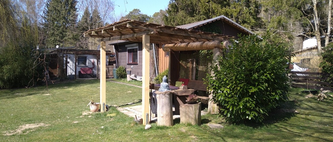 Ferienhaus mit großem eingezäunten Garten