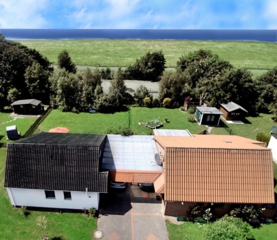 Strandnahes NordseeFerienhaus direkt am Deicheingez. Garten und Wlan